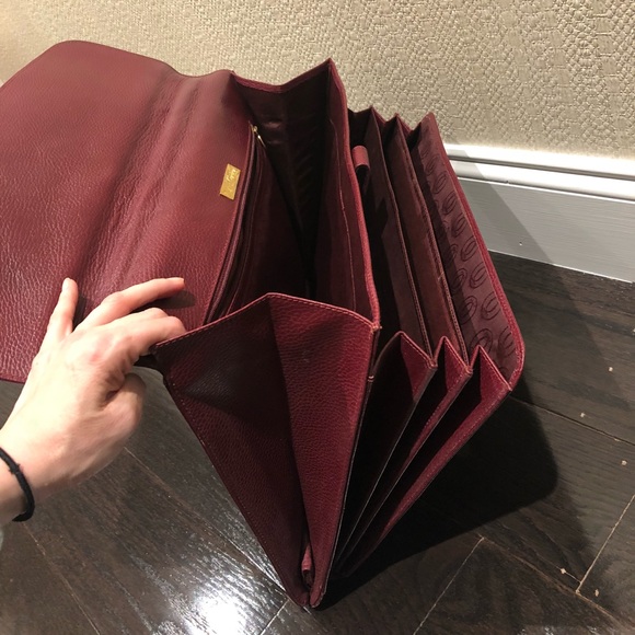 Cartier Bags Cartier Briefcase Top Handle Authentic Vintage Poshmark